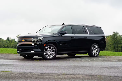 Luxury SUV exterior parked